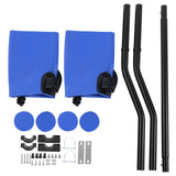 Kayak Outrigger Kit Inflatable Kayak Stabilizer PVC Canoe Outrigger Kit Floating Balancing Boat Accessory Canoe Boat Accessory