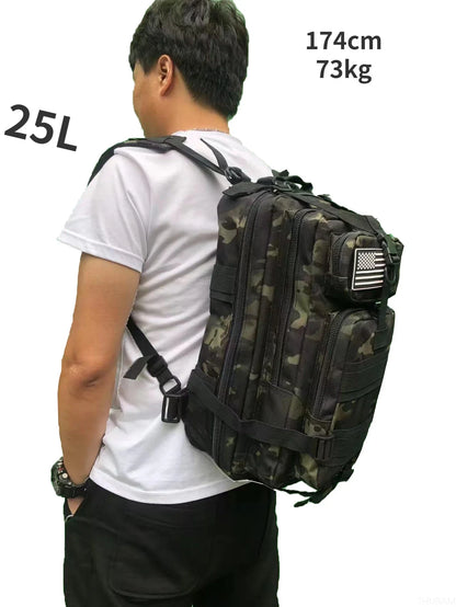 25L/50L Waterproof Tactical Hiking Backpack