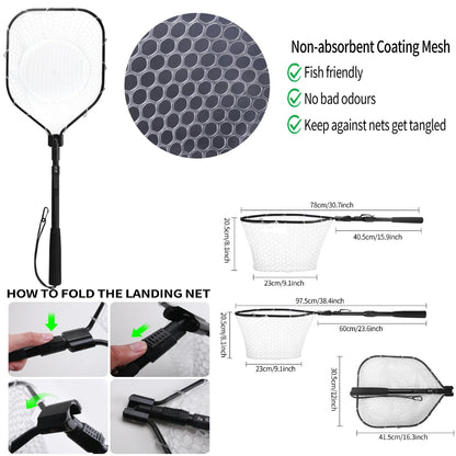 Aluminum Telescoping Landing Net (55-190cm)