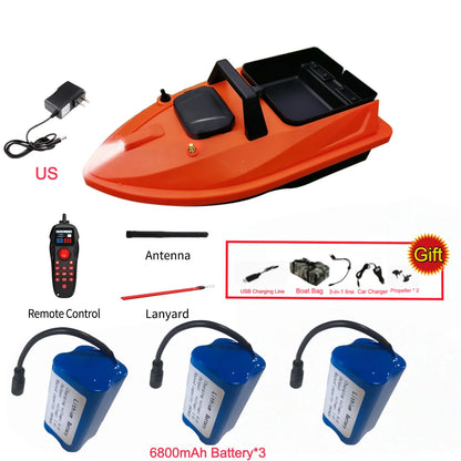 GPS Smart Bait Boat with 24 Saved Fishing Spots & Auto-Return