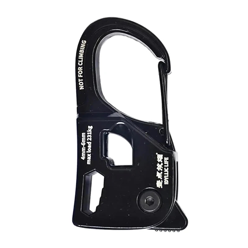 Tent Rope Tensioner Aluminum Alloy Rustproof Strong Load-bearing Lightweight Portable Tent Cord Adjuster Tent Accessories