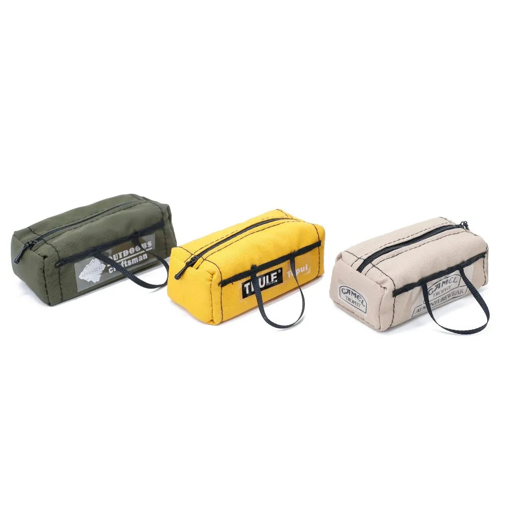 New RC Accessories 1/10 Climbing Car Decorations Wagon Roof Bags Rooftop Luggage Storage Bag Canopy Tent