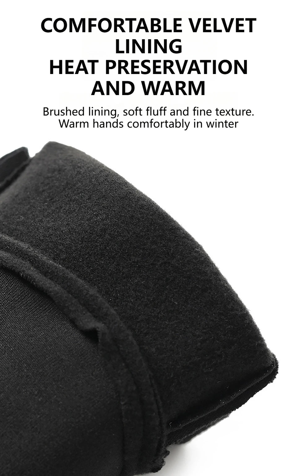 KoKossi Winter Waterproof Cycling Gloves Anti-Slip Thermal Gloves Touch Screen Running Cycling Driving Ski Hiking Warm Glove
