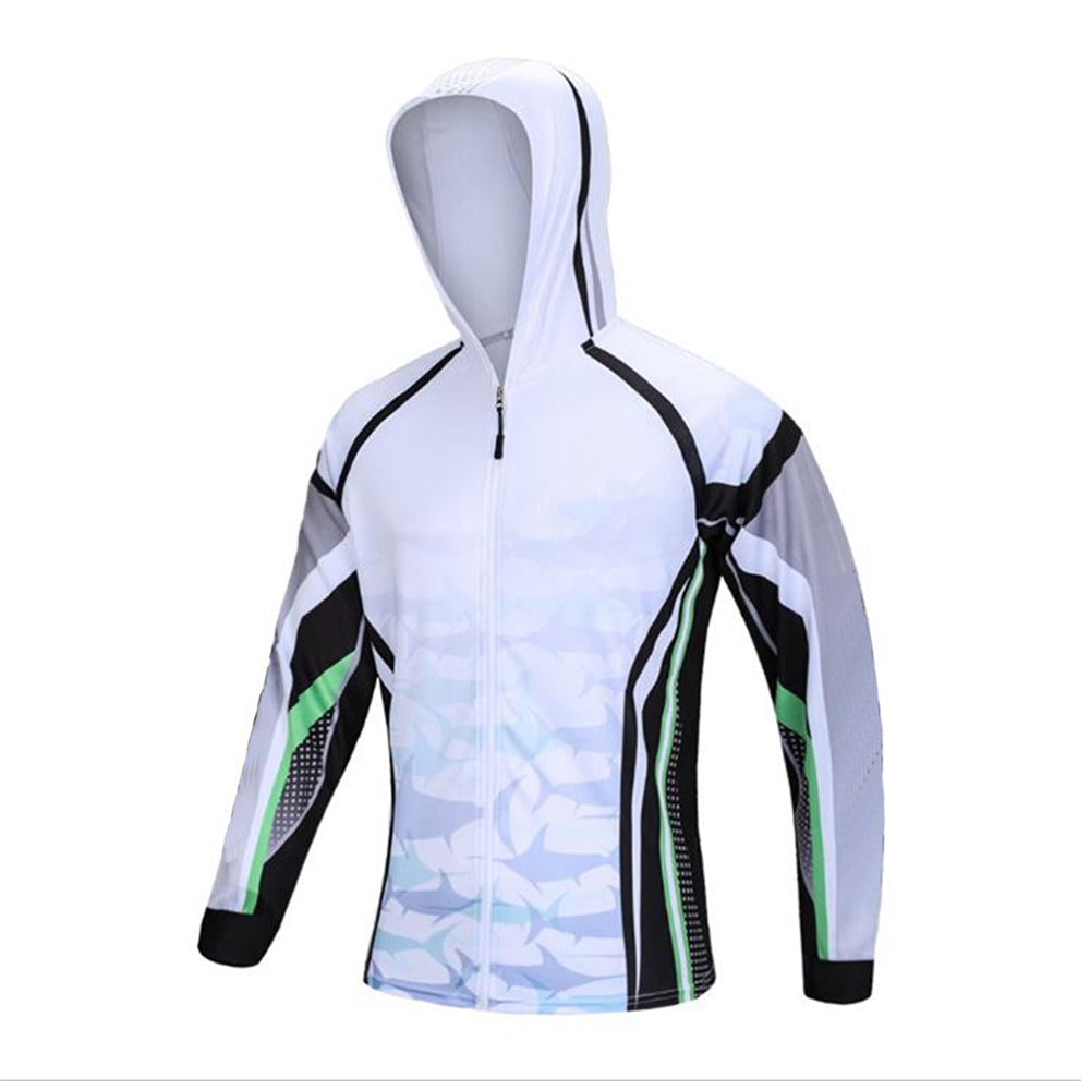 Anti-UV Hooded Fishing Jersey