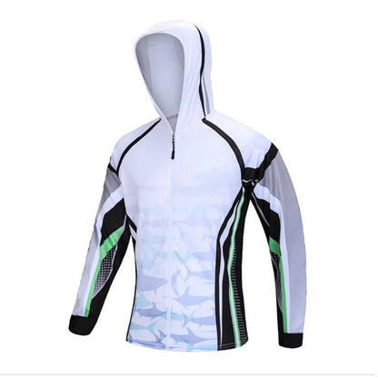 Anti-UV Hooded Fishing Jersey