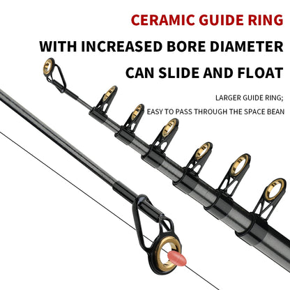 Telescopic Lure Rod 1.5-2.4m