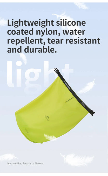 Naturehike Rolled Storage Bag Outdoor Travel Hiking Lightweight Waterproof Vacuum Compression Dispenser Bags Portable Organizer