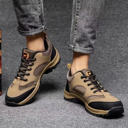 Outdoor Men’s Hiking Shoes – Non-Slip Lightweight Sneakers for Walking & Casual Wear