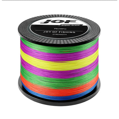 JOF 8 Strand and 4 Strand PE Braided Fishing Line