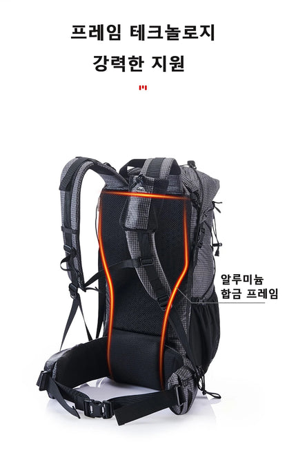 Naturehike Camping Backpack 60+5L Large Capacity Waterproof Climbing Bag Ultralight Travel Man Backpack Outdoor Hiking Backpack