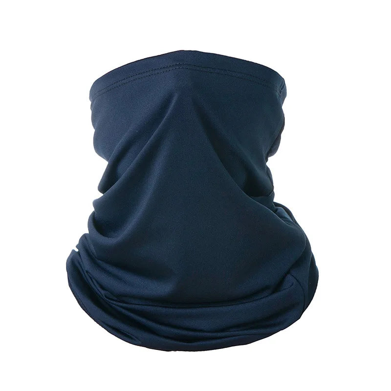 Outdoor Ice Silk Sun Protection Bib Spring and Summer Motorcycle Neck Cover Sports Magic Bandana Riding Mask Full Face