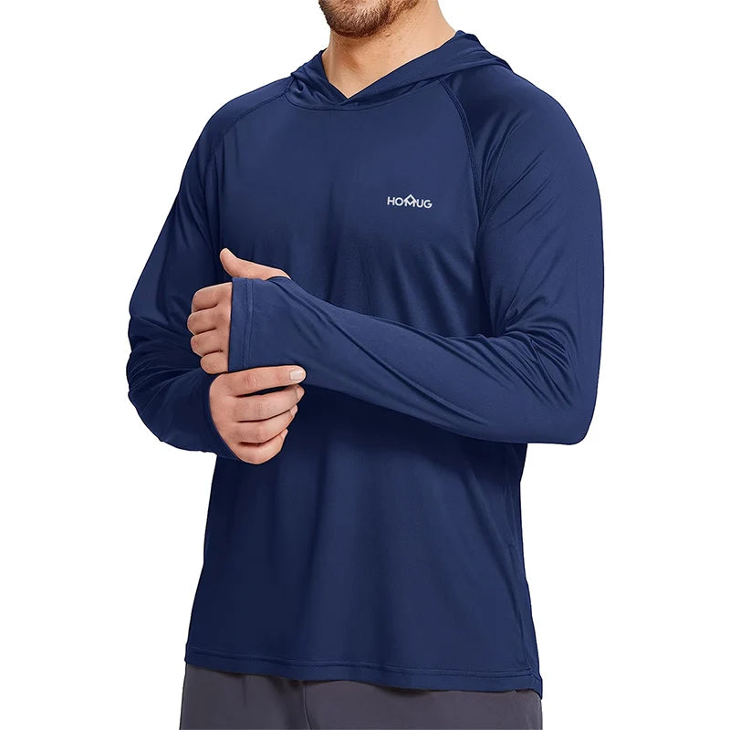 Mens UPF50+ Performance Hoodie Tee