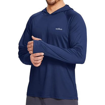 Mens UPF50+ Performance Hoodie Tee