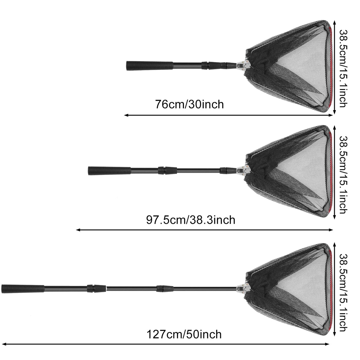 Aluminum Telescoping Landing Net (55-190cm)