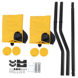 Kayak Outrigger Kit Inflatable Kayak Stabilizer PVC Canoe Outrigger Kit Floating Balancing Boat Accessory Canoe Boat Accessory