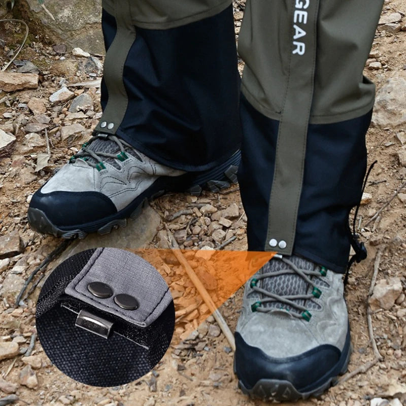 Outdoor Leg Warmers Gaiter Waterproof Hiking Travel Mountain Leggings Gaiters Long Tube Leggings Warmers Foot Cover