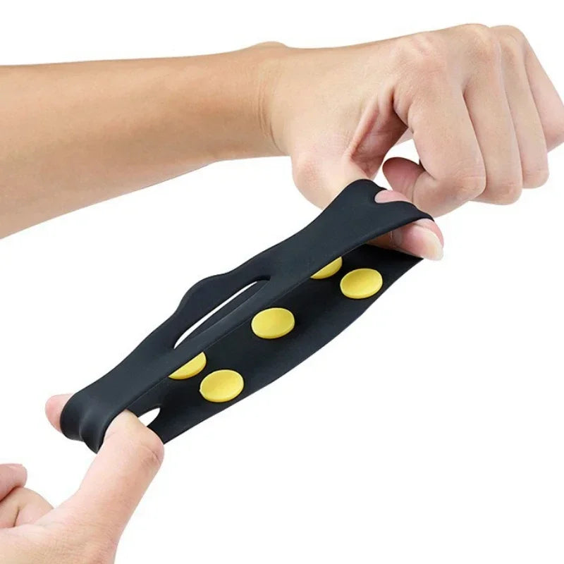 2pcs 5 Teeth Snow Ice Claw Climbing Anti Slip Spikes Grips Crampon Cleats Sport Shoes Cover for Women Men Boots Cover