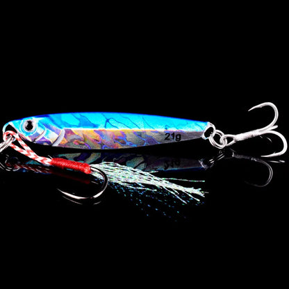 3/5/8pcs Metal Jig Fishing lure Set 7g 10g 14g 21g 28g 40g Sea Shore Casting Jigging lures Jigs Spoon Saltwater Artificial Bait