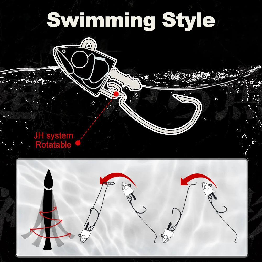 Hunthouse Barret Minnow Soft Jig Bait