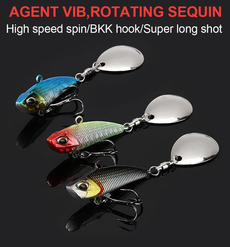 WALK FISH Metal VIB Spinner Bait