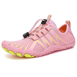 Unisex Barefoot Trail Shoes – Athletic Hiking, Water & Aqua Swim Walking Sneakers (Breathable Minimalist Design)