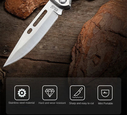 Heavy Duty Foldable Knife with High Hardness and Versatile Functions for Outdoor Activities