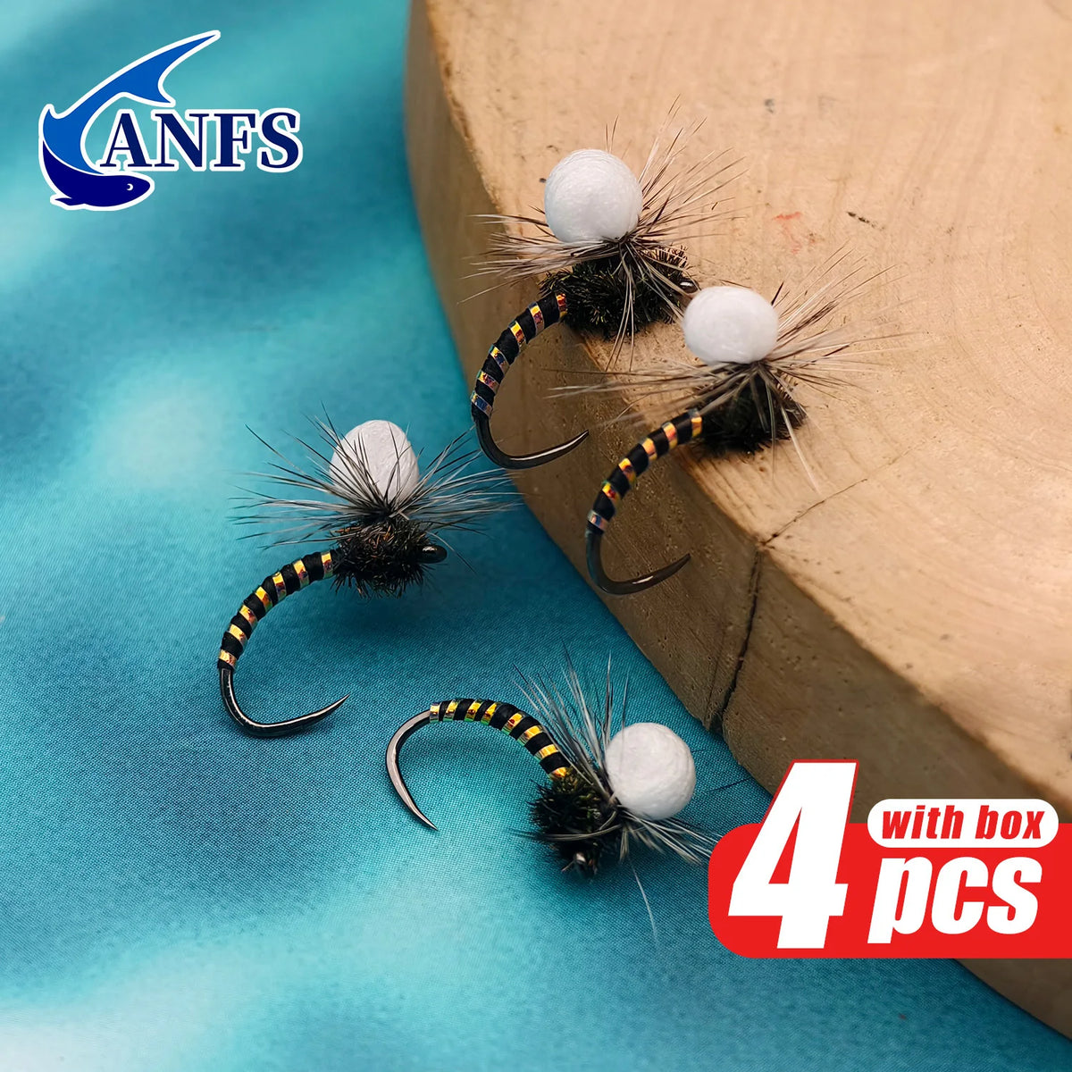 ANFS Midge Dry Flies (4 Pack)