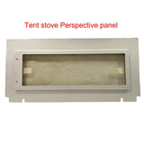 HOT TENT STOVE GLASS SIDE WINDOWS Accessories HOT Tent  Chimney Cap Camping Accessories camping equipment