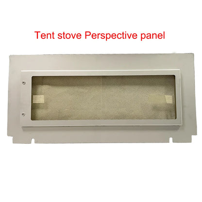HOT TENT STOVE GLASS SIDE WINDOWS Accessories HOT Tent  Chimney Cap Camping Accessories camping equipment