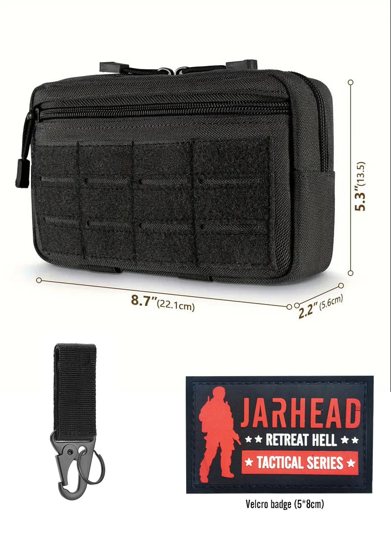 Tactical Molle EDC Pouch Outdoor First Aid Kit Pouch  Waist Pack Emergency EMT Utility Tool Pouch Hunting Bag For Hunting Hiking