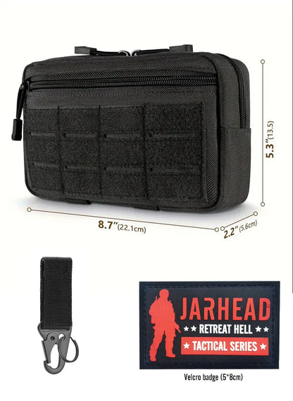 Tactical Molle EDC Pouch Outdoor First Aid Kit Pouch  Waist Pack Emergency EMT Utility Tool Pouch Hunting Bag For Hunting Hiking