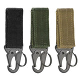 Outdoor Tactical Backpack Accessories Crochet Strap Buckles and Woven Strap Buckles 2 Pieces