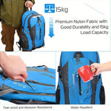 Men’s Large Capacity Outdoor Backpack – Lightweight Waterproof Hiking & Travel Bag