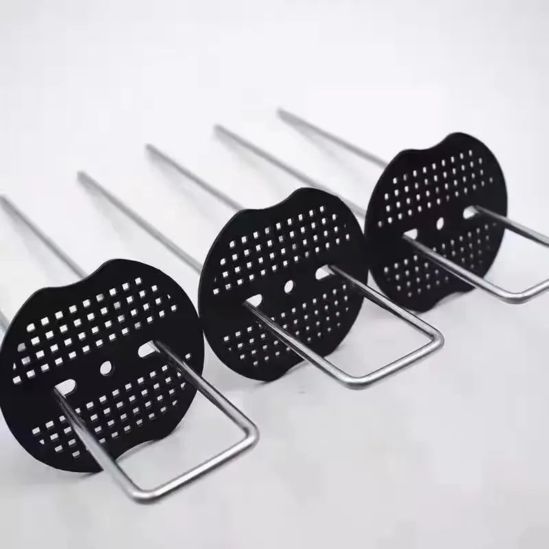 Garden Stakes Galvanized Landscape Staples,U-Type Turf Staples for Artificial Grass, Rust Proof Sod Pins Stakes Tent Peg Nails