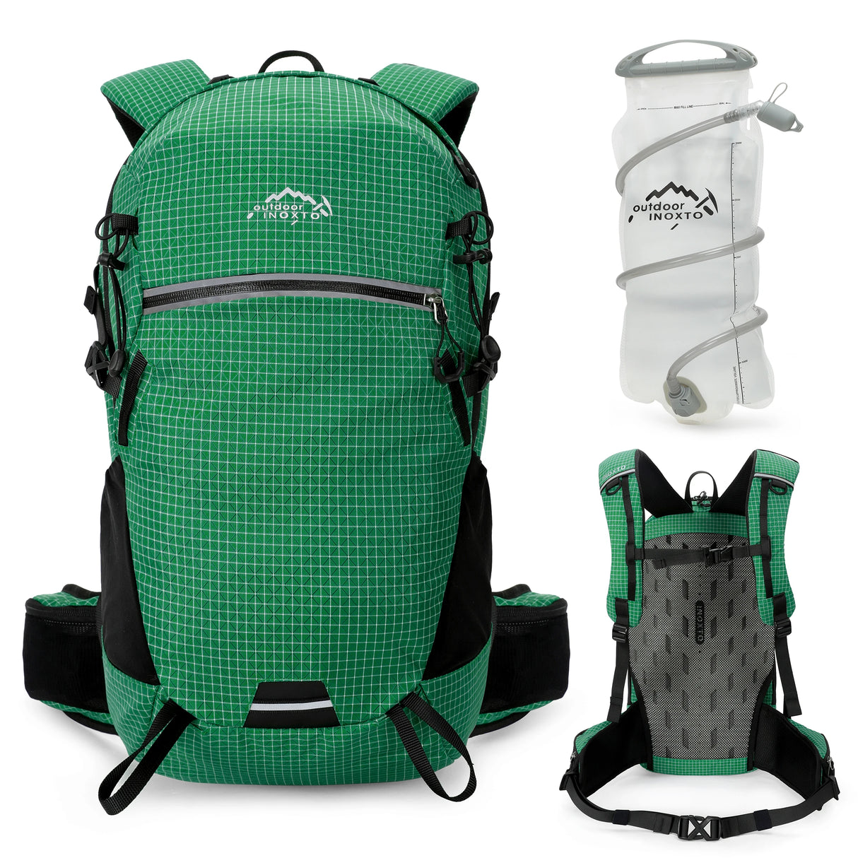 Hydration backpack, 25L hiking backpack, hiking water backpack for men and women lightweight hydration bag, suitable for hiking,