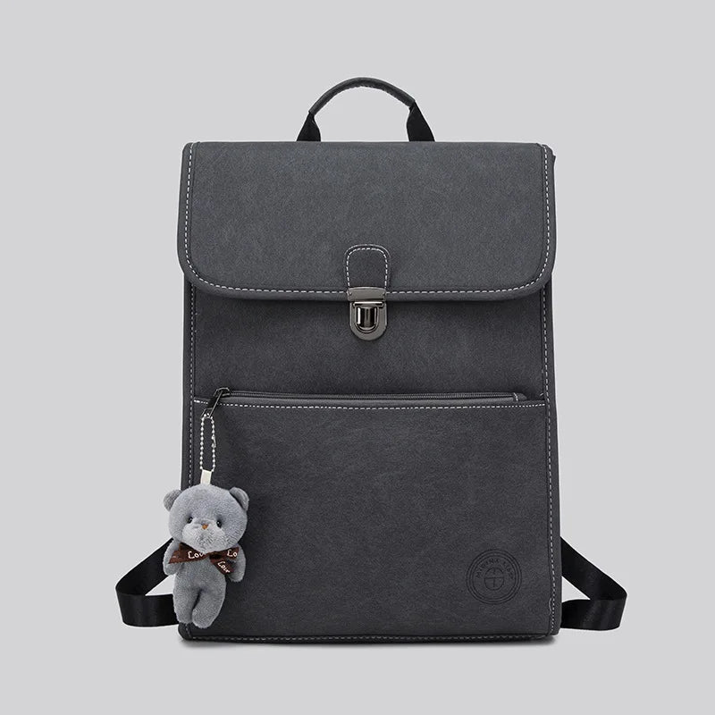 New Backpack, Korean Style Casual Bag, Casual Travel Bag, College Student Schoolbag, Laptop Backpack