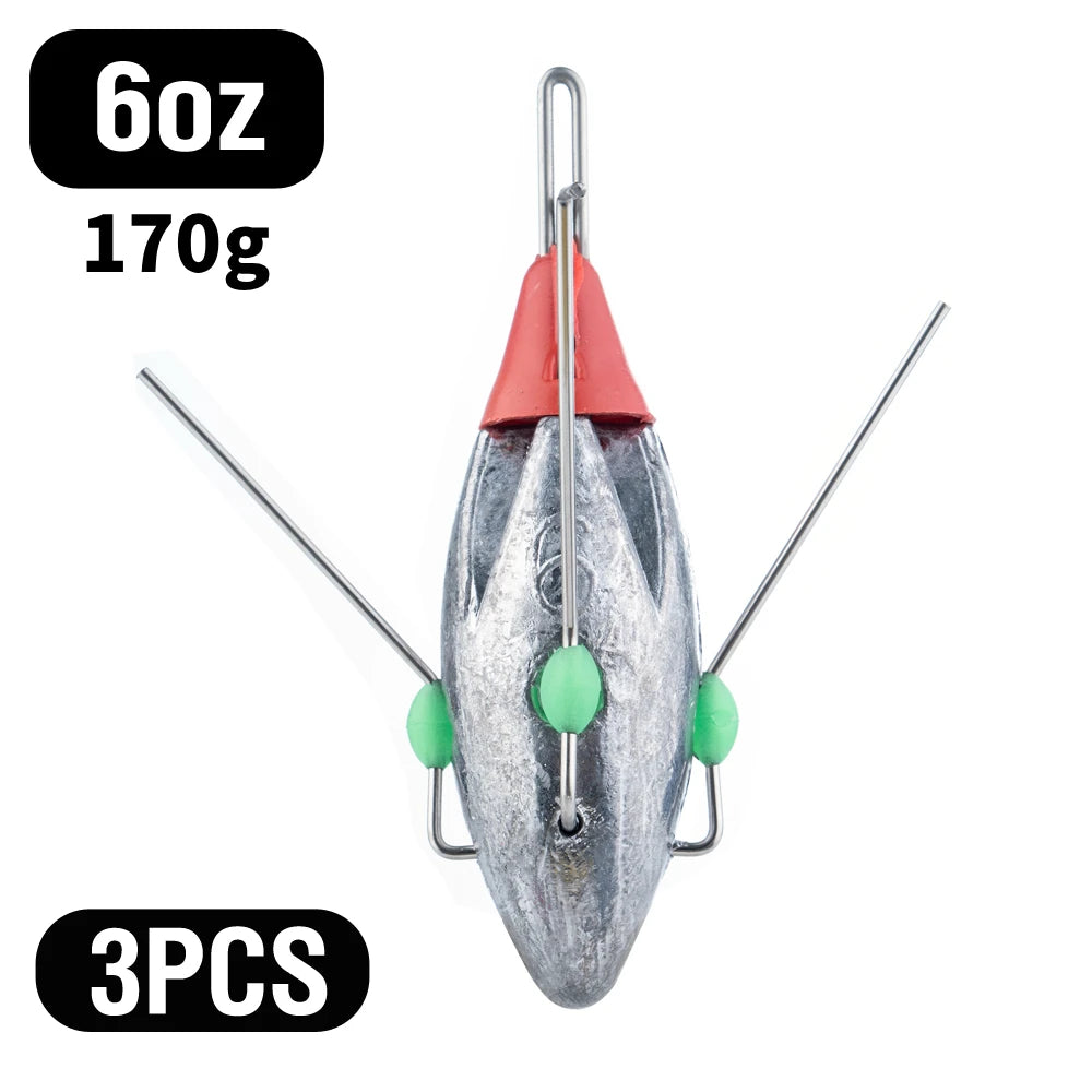 Sputnik Surf Fishing Sinkers 3-8oz (3 Pack)