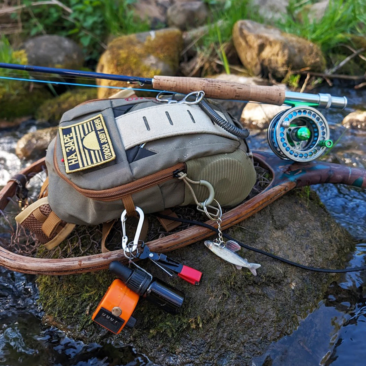 Ultralight Fly Fishing Chest Pack