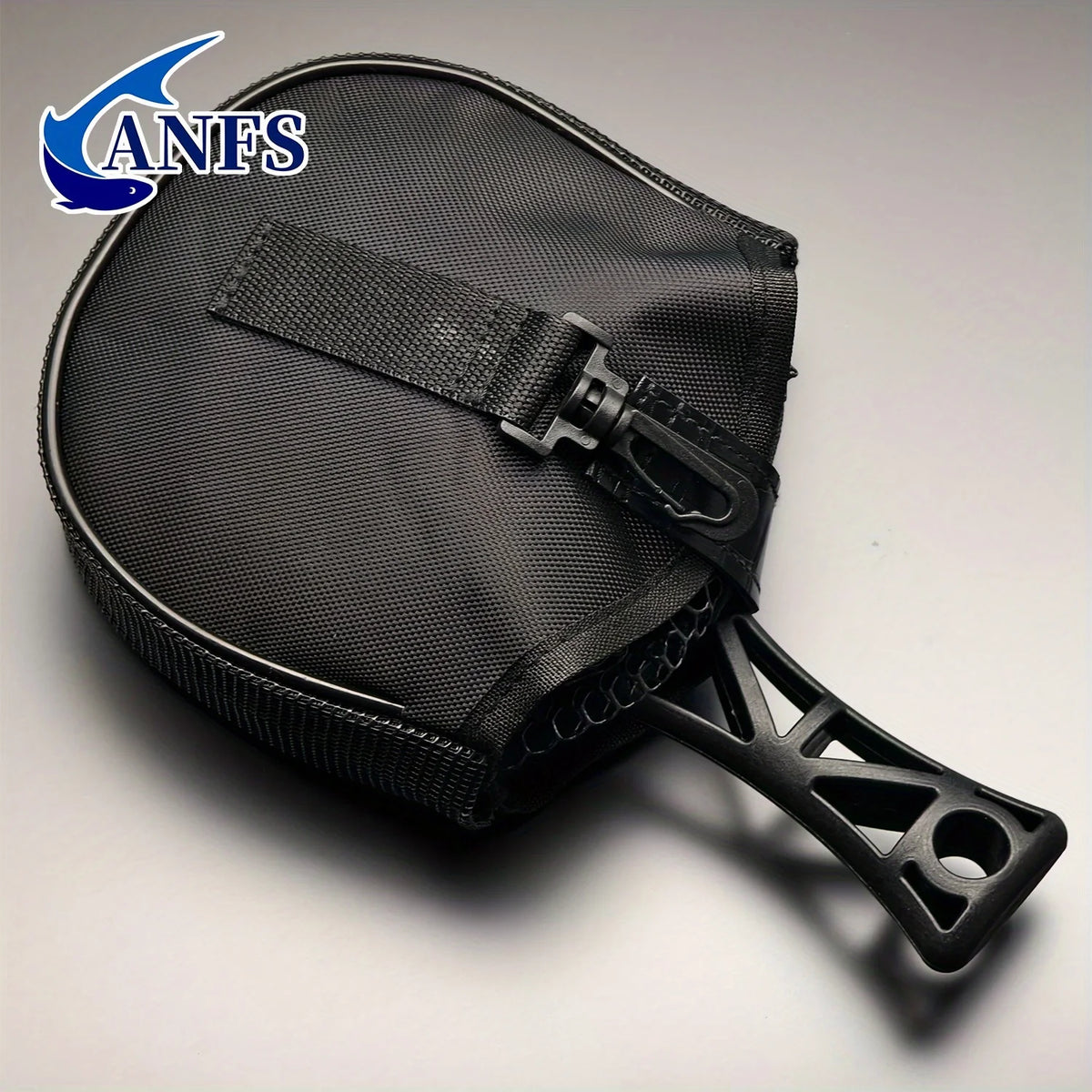 ANFS Foldable Rubber Mesh Trout Net with Bag