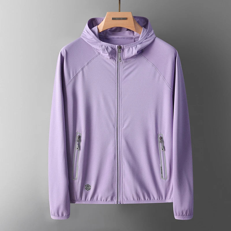 UPF50+ Ice Silk Lightweight Hoodie Jacket