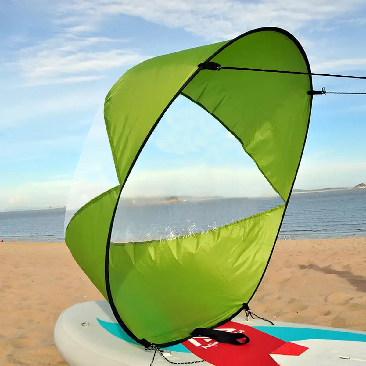 42" SUP Board Surf Wind Sail – Foldable Kayak & Surfboard Paddle Sail for Water Sports (5 Colors)