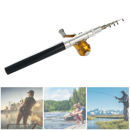 Pocket Ice Fishing Rod & Reel Combo