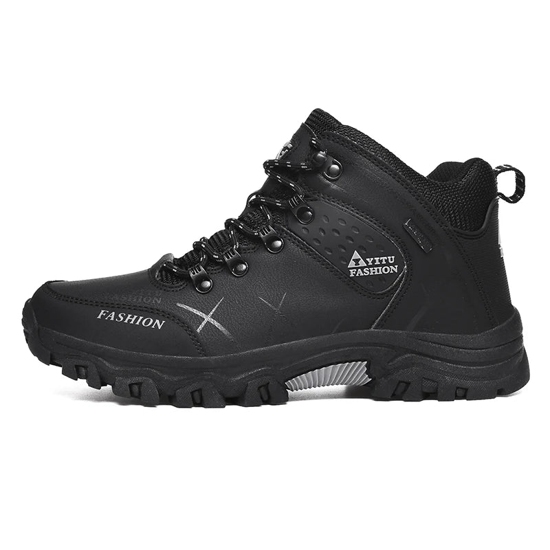 Men’s Waterproof Hiking Boots – Outdoor Trekking, Camping & Climbing Shoes, Wear-Resistant & Non-Slip