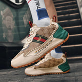 Men’s Luxury Walking Shoes – Thick Sole Casual Sneakers, Outdoor Sport Couple Footwear