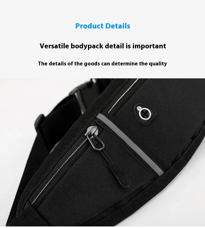 Causal Waist Pack Waterproof Sport Bag Women Men Multifunctional Running Waist Bag Fashion Phone Bag Chest Bags Women Handbag