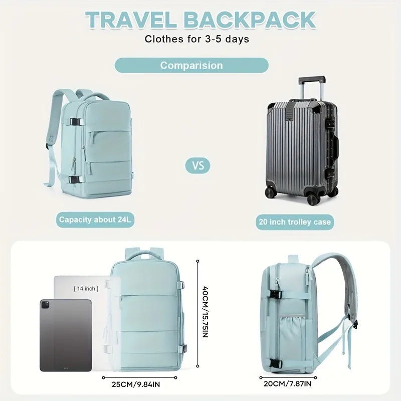 Men's and women's travel backpacks, laptop bags, large capacity casual and fashionable backpacks