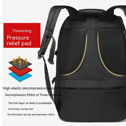 50L 80L Backpack Large Travel Backpack Men Separate Shoe Compartment Business Bag Outdoor Sports Man Black Storage Backpacks