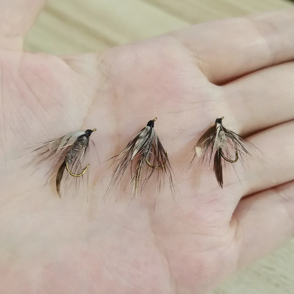 March Brown Soft Hackle Wet Flies #12 (6 Pack)