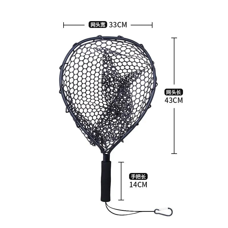 TAIYU Ultralight Silicone Mesh Landing Net