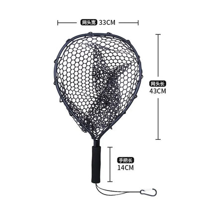 TAIYU Ultralight Silicone Mesh Landing Net